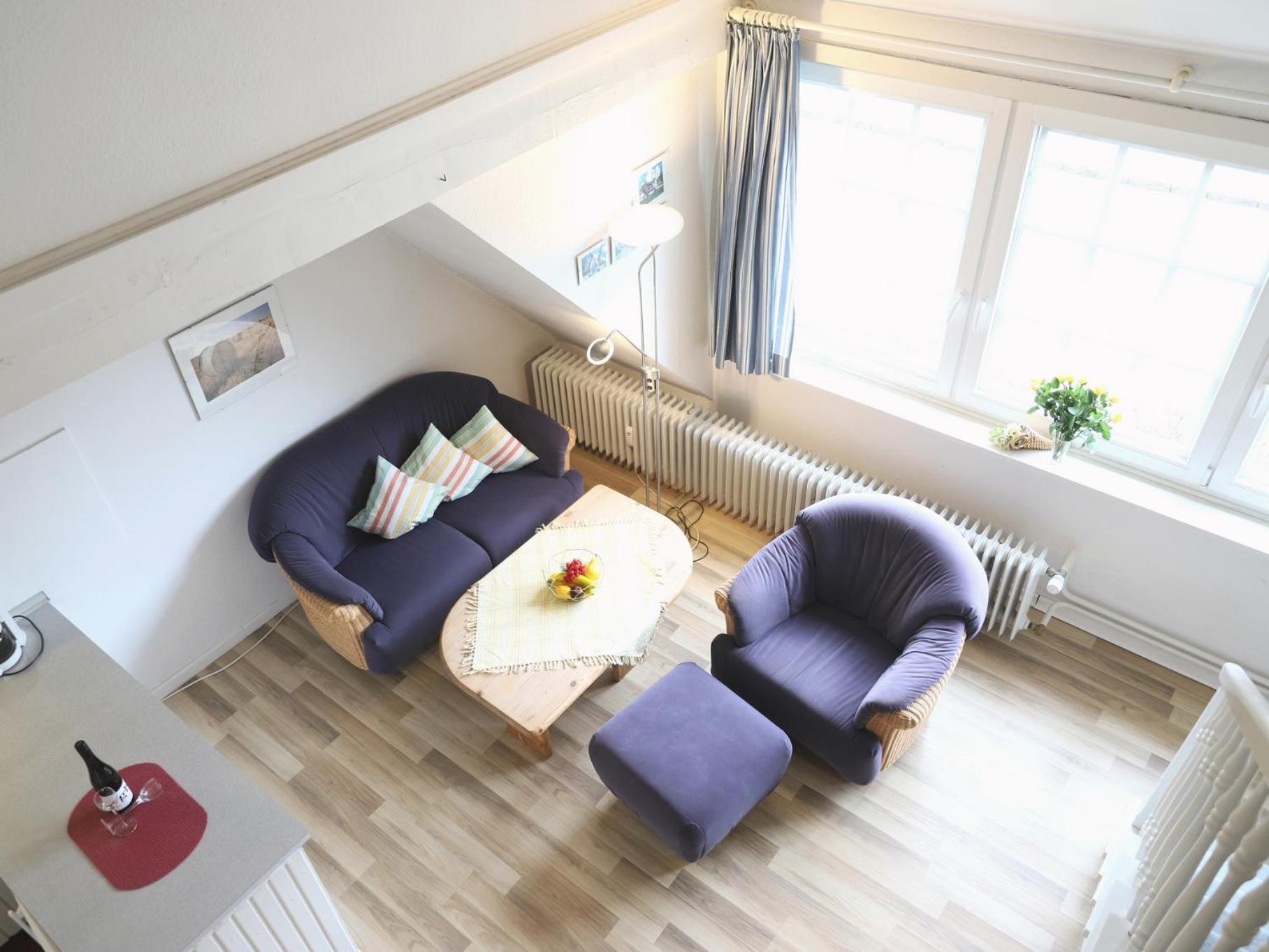 Einfach eingerichtete Masionettewohnung. Westerland Exterior foto