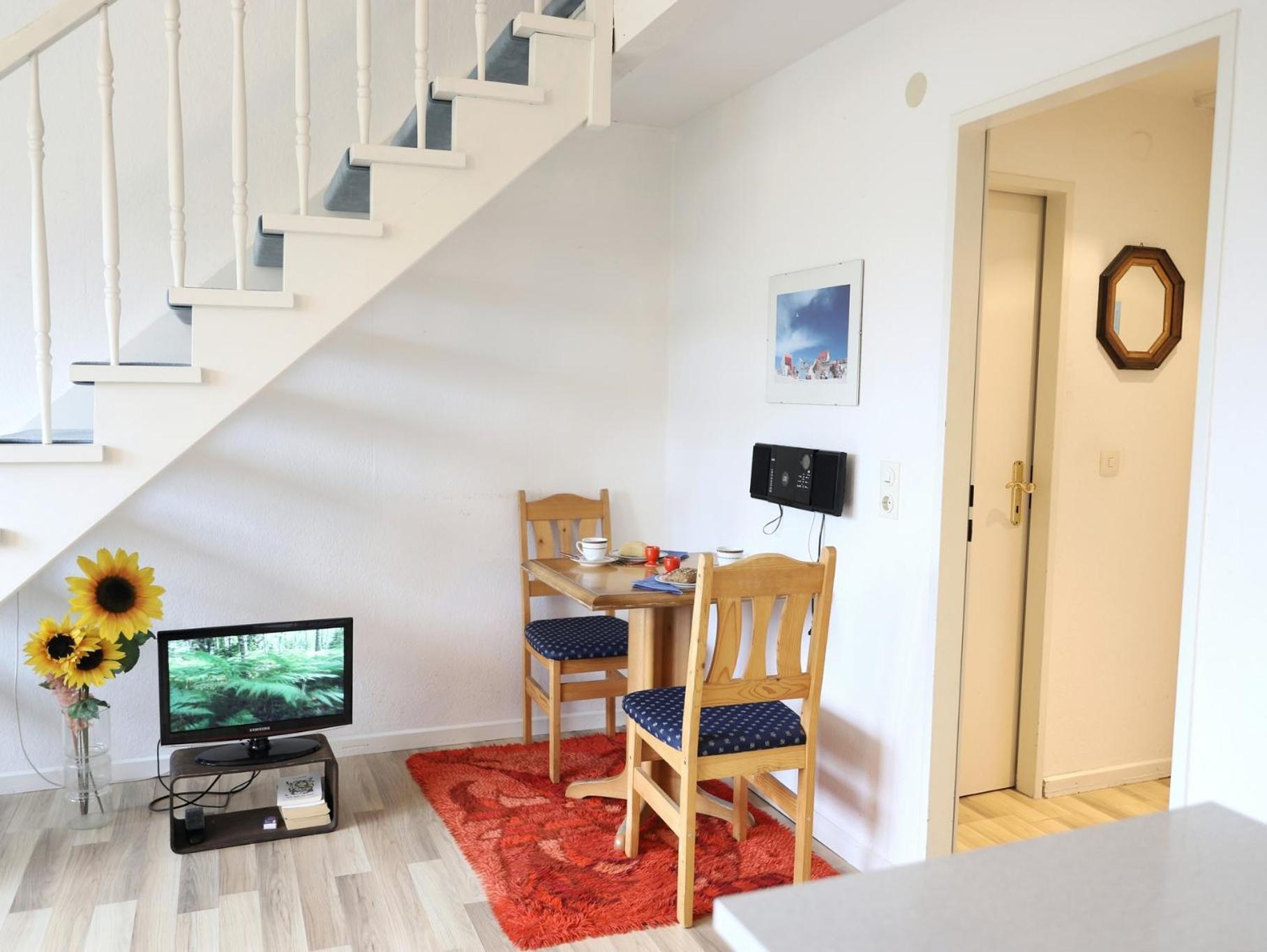 Einfach eingerichtete Masionettewohnung. Westerland Exterior foto